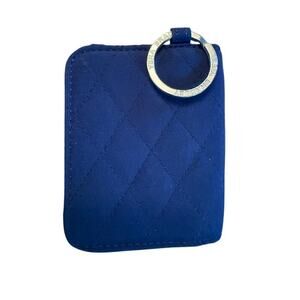 Vera Bradley Id Card Wallet Keychain EUC